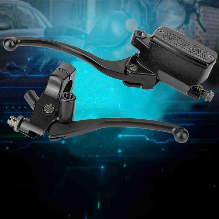 1 Set 1 "25mm Motor Handbremskupplung Hauptbremszylinder Bremspumpe Kupplungsabfälle Kompatibel mit