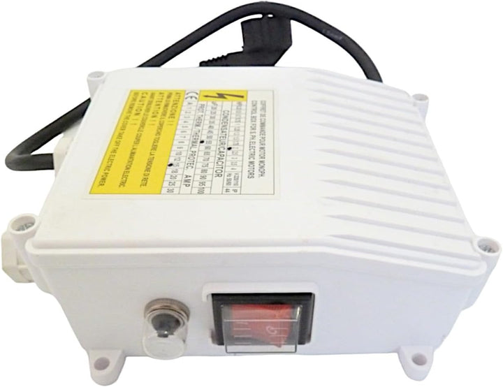 CHM GmbH® Tiefbrunnenpumpe 3 Zoll 550 Watt 3780 l/h 6,1 Bar Druck 20m Kabel u. Motorschutzschalter 5