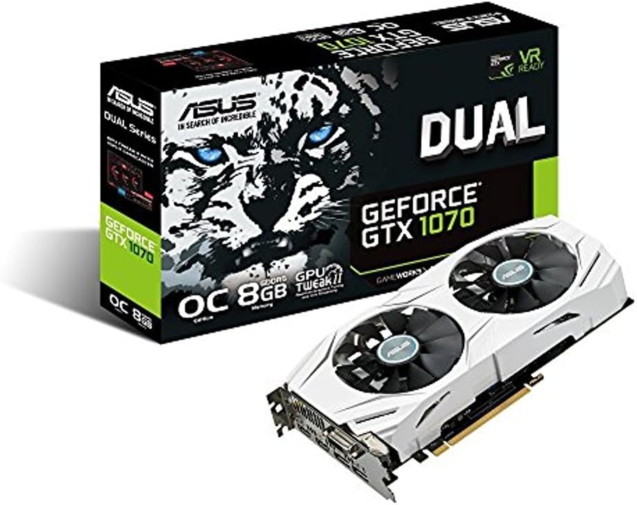 ASUS GeForce GTX1 Dual Dual Boost-Clock 1797 MHz, Dual Boost-Clock 1797 MHz