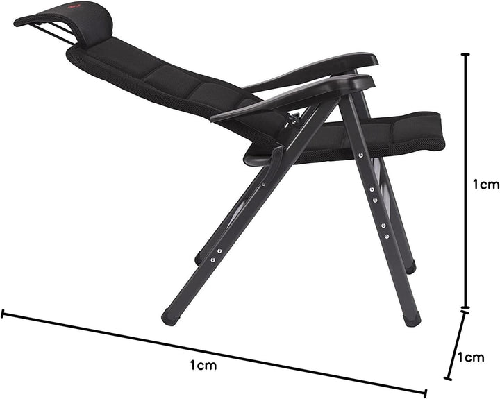 Crespo Chair, Aluminium, Schwarz, Einheitsgrösse, Schwarz