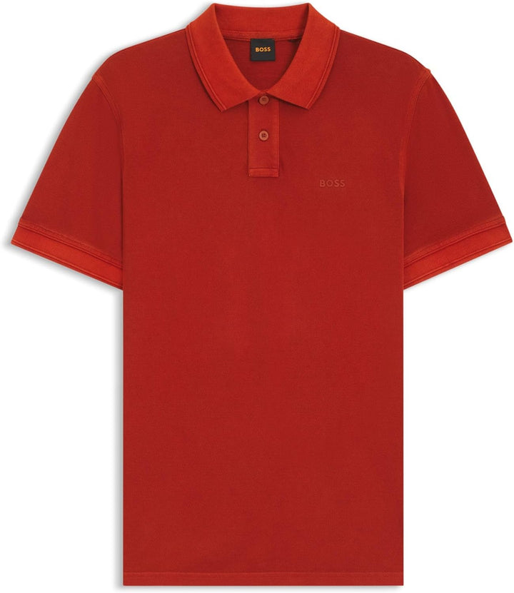 BOSS Herren Prime Polohemd S 842open Orange, S 842open Orange