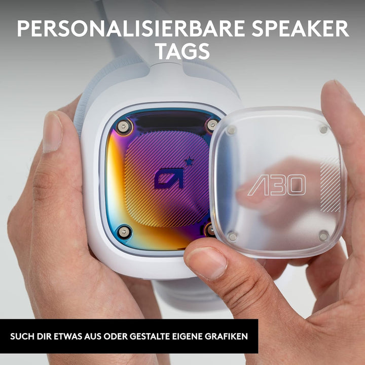 Logitech G Astro A30 Lightspeed Kabelloses Gaming-Headset A30 PS5, PS4, PC/MAC Weiss, A30 PS5, PS4,