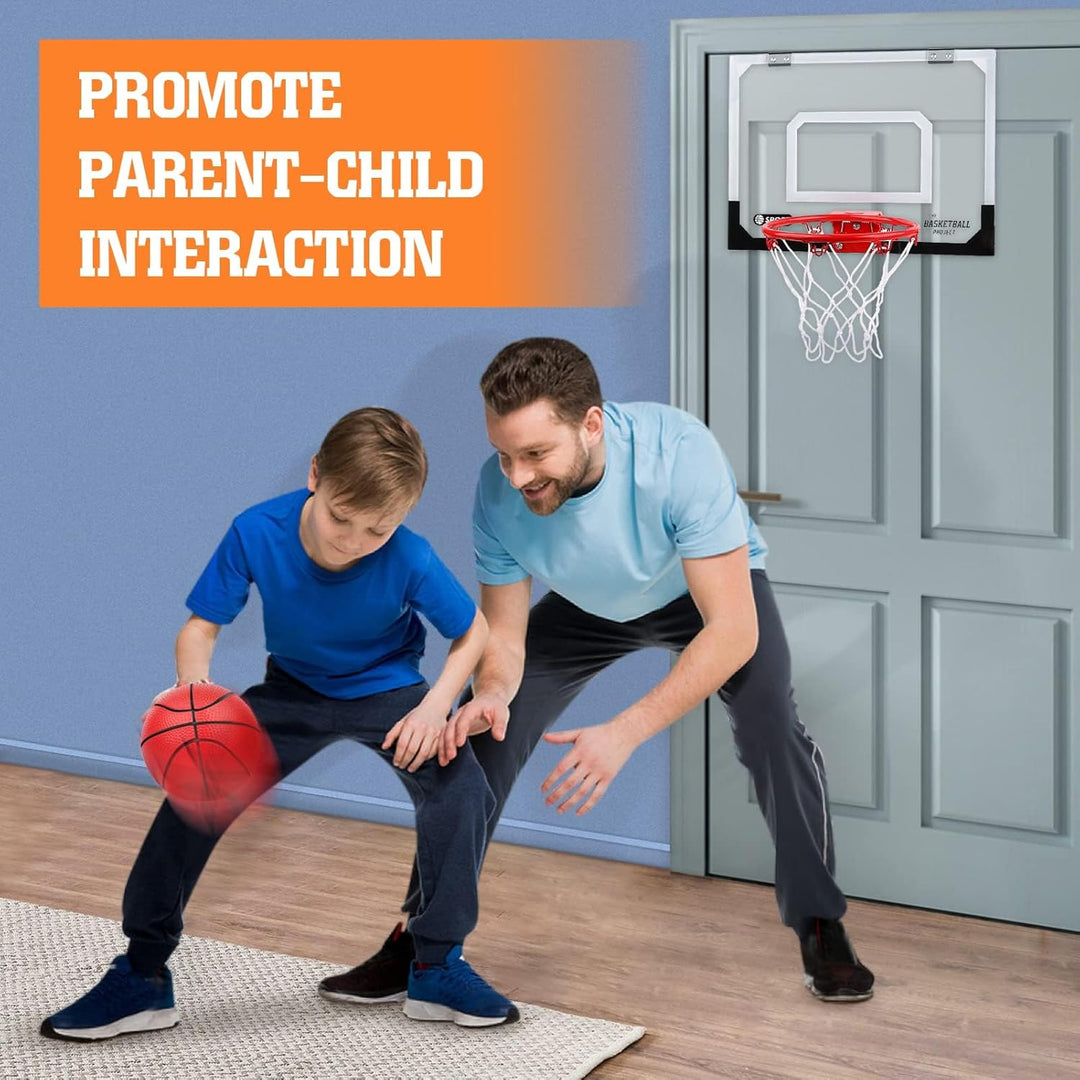 Dreamon Mini Basketballkorb Kinder, Basketball Set Indoor für Zimmer mit Ball