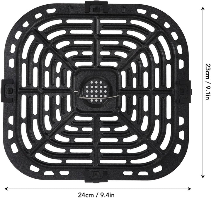 Luftfritteusen Grillplatte für Instants Plus 6QT Luftfritteusen, Edelstahl Verbesserte Quadratische