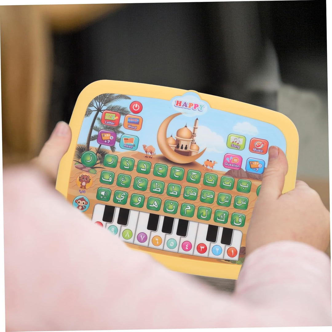 ibasenice Arabisch-lernmaschine Koran-lernmaschine Frühes Lernspielzeug Kinder-Laptop Lernspielzeug