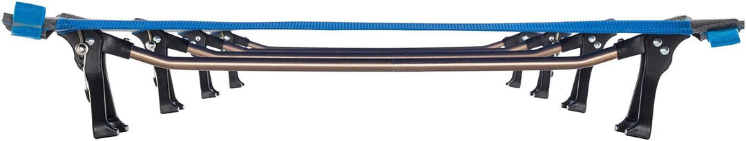 KingCamp Alu Feld Bett XL Outdoor klick Klappbett Camping Liege Leicht 190x64 cm Royal Blue, Royal B