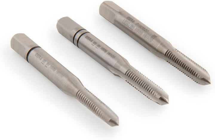 PROFI Gewindebohrer M4,5 Satz HSSG 3 teilig, Gewindeschneider | Vor-, Mittel- und Fertigschneider |
