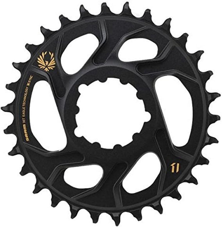 Sram X-Sync 32T Kettenblatt, für Eagle-Kette, direkte Anbringung, Aluminium, Kettenblatt, 12-Fach, S