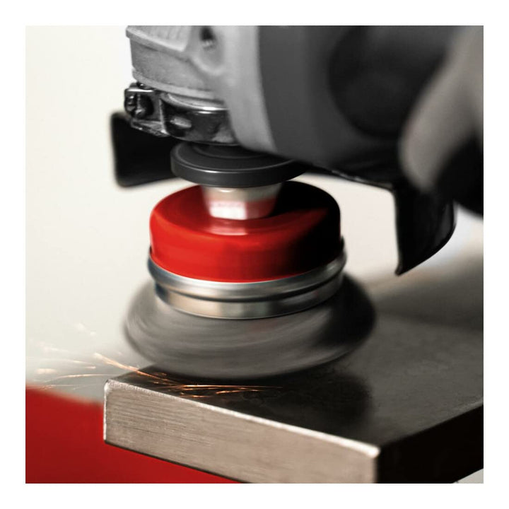 STIER Topfbürste Stahl, gezopfter Draht, für Winkelschleifer, Ø 100 mm, M14, Drahtstärke 0,5 mm, Dra