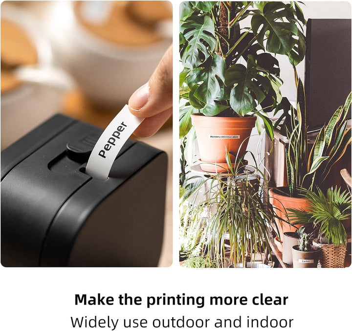 Goknu P12 Beschriftungsgerät Selbstklebend Etikettiergerät Bluetooth Etikettendrucker Tragbarer Labe