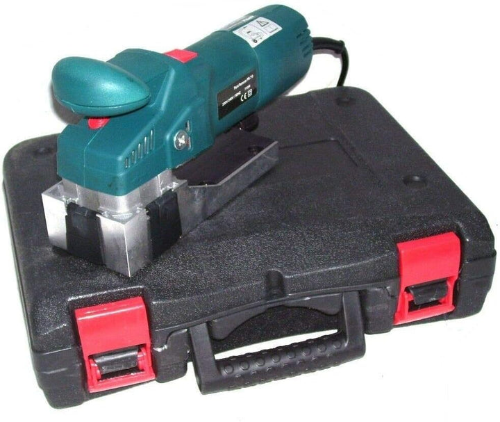 55187 Lackfräse 710W + 10 Ersatzmesser Lackschleifer Fräse Schleifgerät Koffer AWZ, Hobel Elektrohob