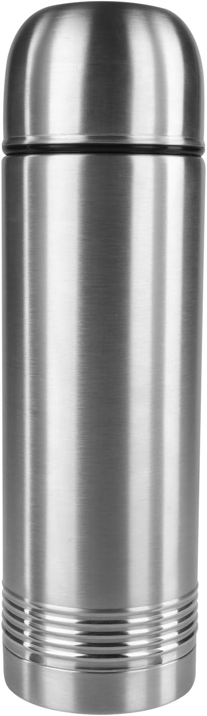 Emsa 618101600 Senator Isolierflasche, Thermosflasche, mobiler Kaffeebecher, 1000ml, Thermobecher, I