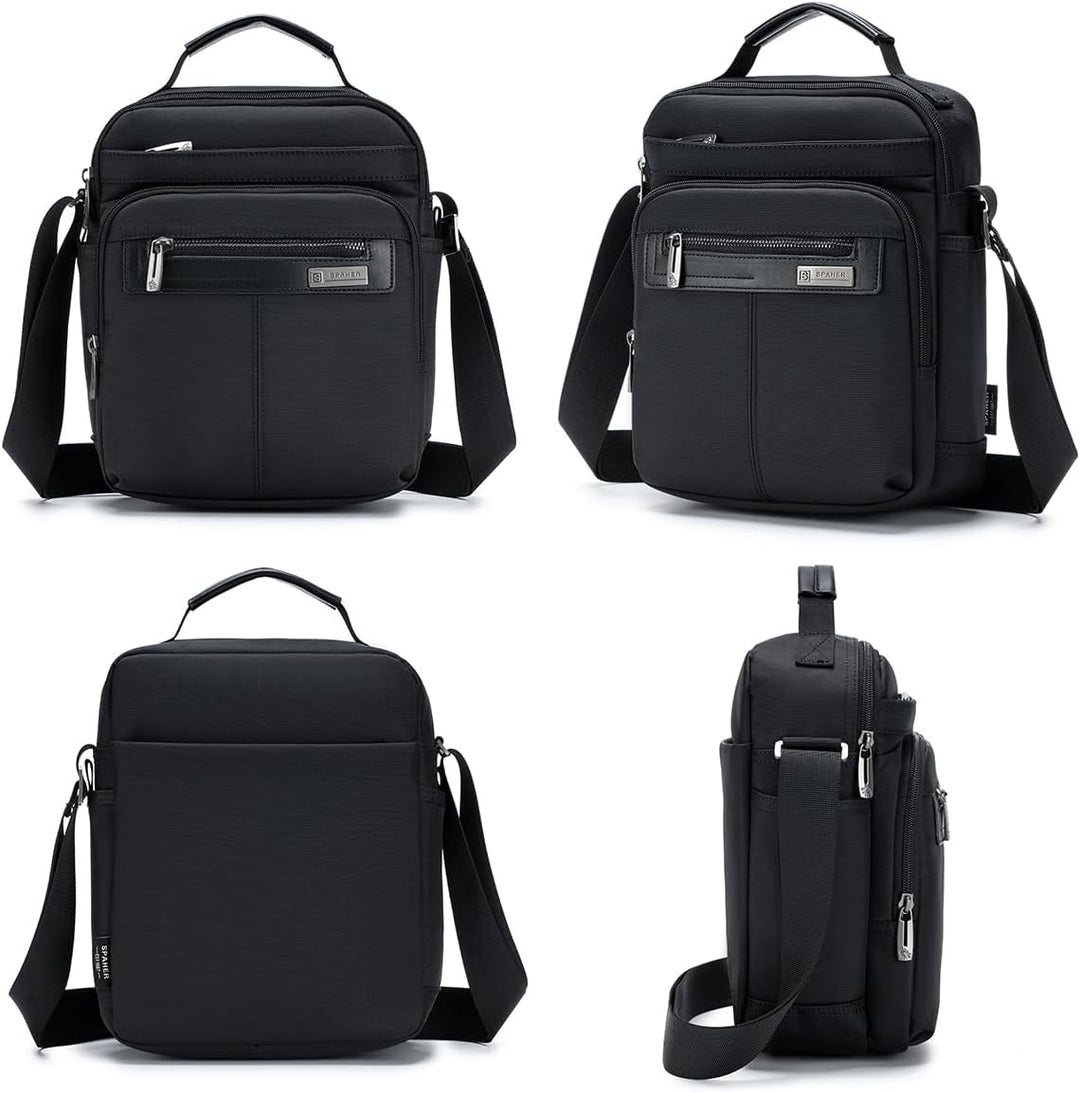 SPAHER Herren Handtaschen Zum Umhängen Umhangetasche Mann Schultertasche Männer Herrentasche Zum Umh