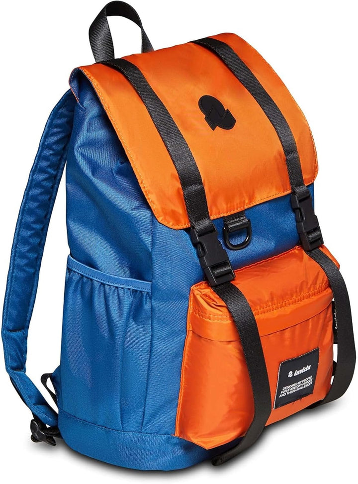 INVICTA CHAT COLORBLOCK LEGACY, Rucksack aus nachhaltigem Stoff, Praktisch & Unisex, Leicht, kompakt