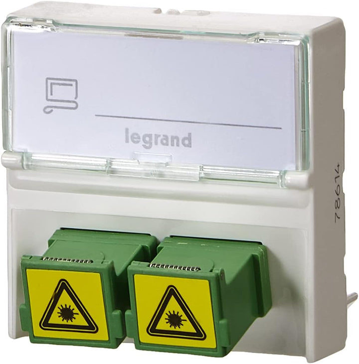 Legrand mehrere VDI 078614 – Mosaic II FO 2 x SC/APC 2 M bl