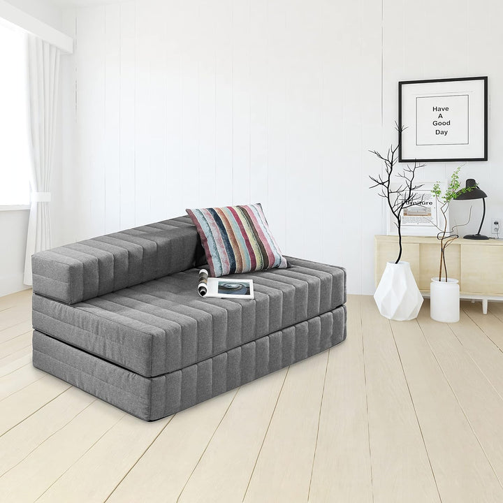 Traumnacht Doppelgästematratze / Schlafsofa, 3-Sitzer Gästesofa mit Schlaffunktion, Liegefläche ca.