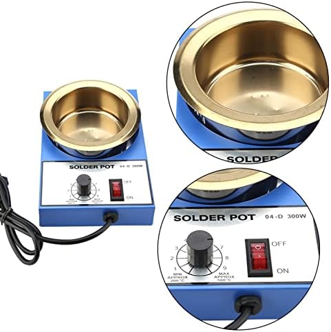EU-Stecker 220V Löttopf Zinnofen Löttopf Entlötbad (300w), 300w