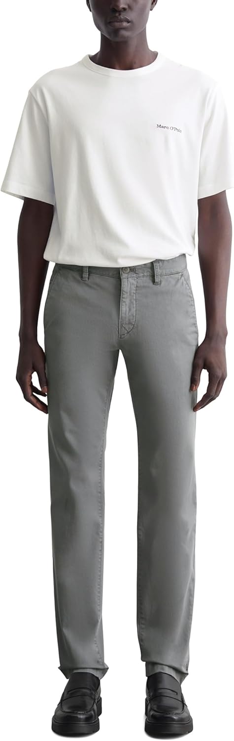 Marc O'Polo Herren Chinohose mit Stretch-Anteil Shaped Fit 28W / 32L 920, 28W / 32L 920