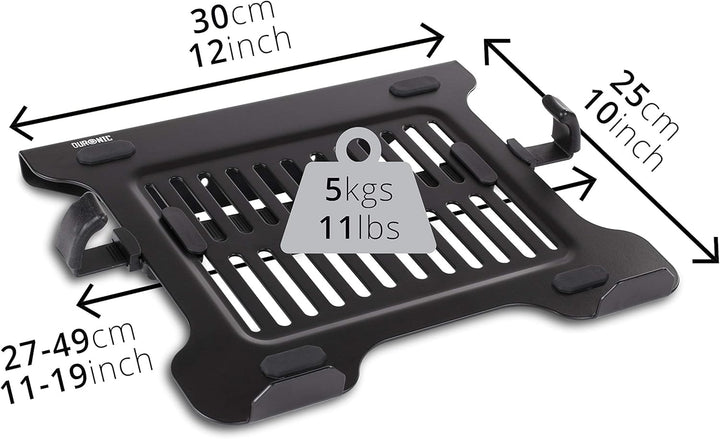 Duronic DML7 Laptop- | Tablet-Halterung | kompatibel mit Allen Duronic Monitorhalterungen, DML7