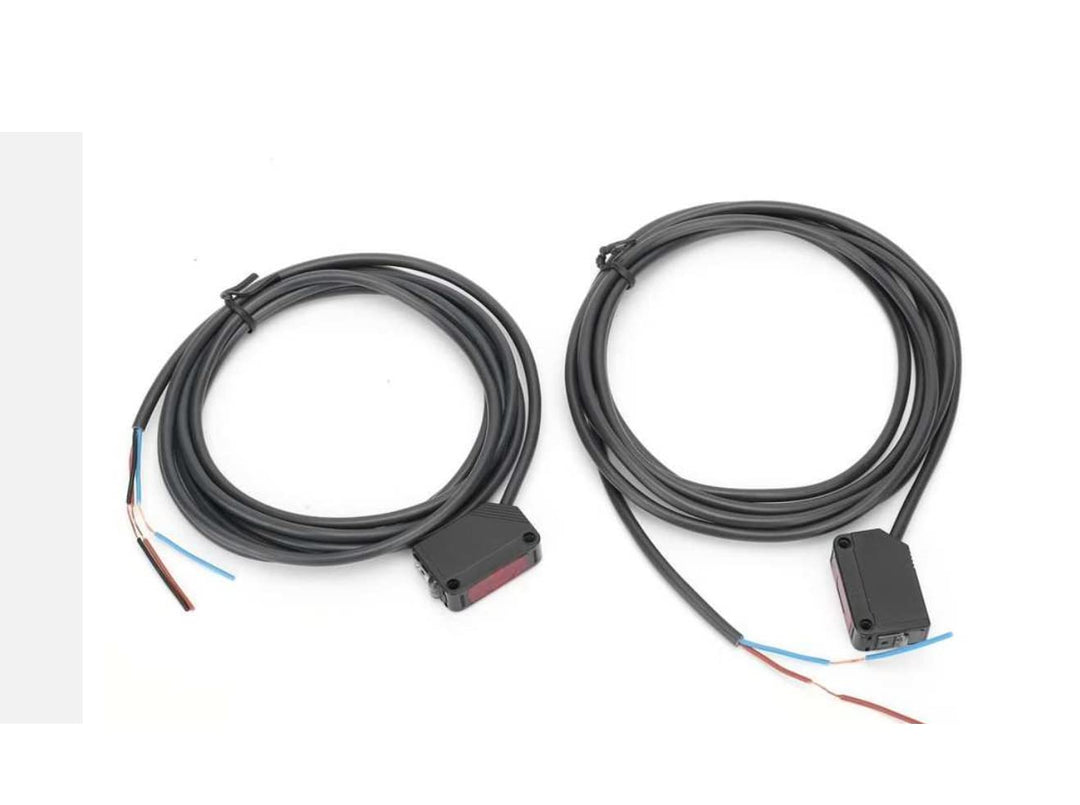Einweg-Lichtschranke 12-24V PNP 100mA bis 15 Meter NC NO Infrarotlichtschranke Lichtsensor Lichttast