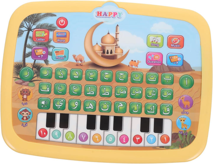 ibasenice Arabisch-lernmaschine Koran-lernmaschine Frühes Lernspielzeug Kinder-Laptop Lernspielzeug