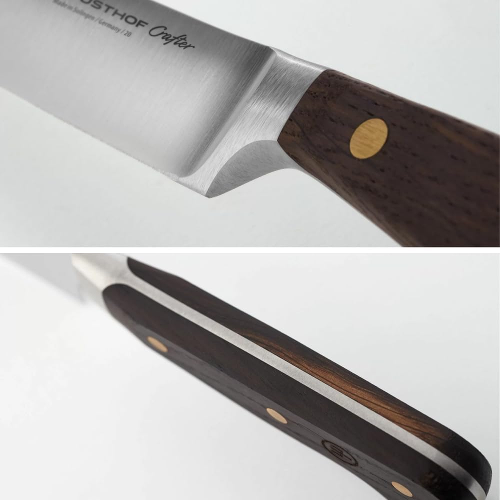 WÜSTHOF Crafter Messerblock mit 6 Messern inkl. 6 Kochmesser, inkl. 6 Kochmesser