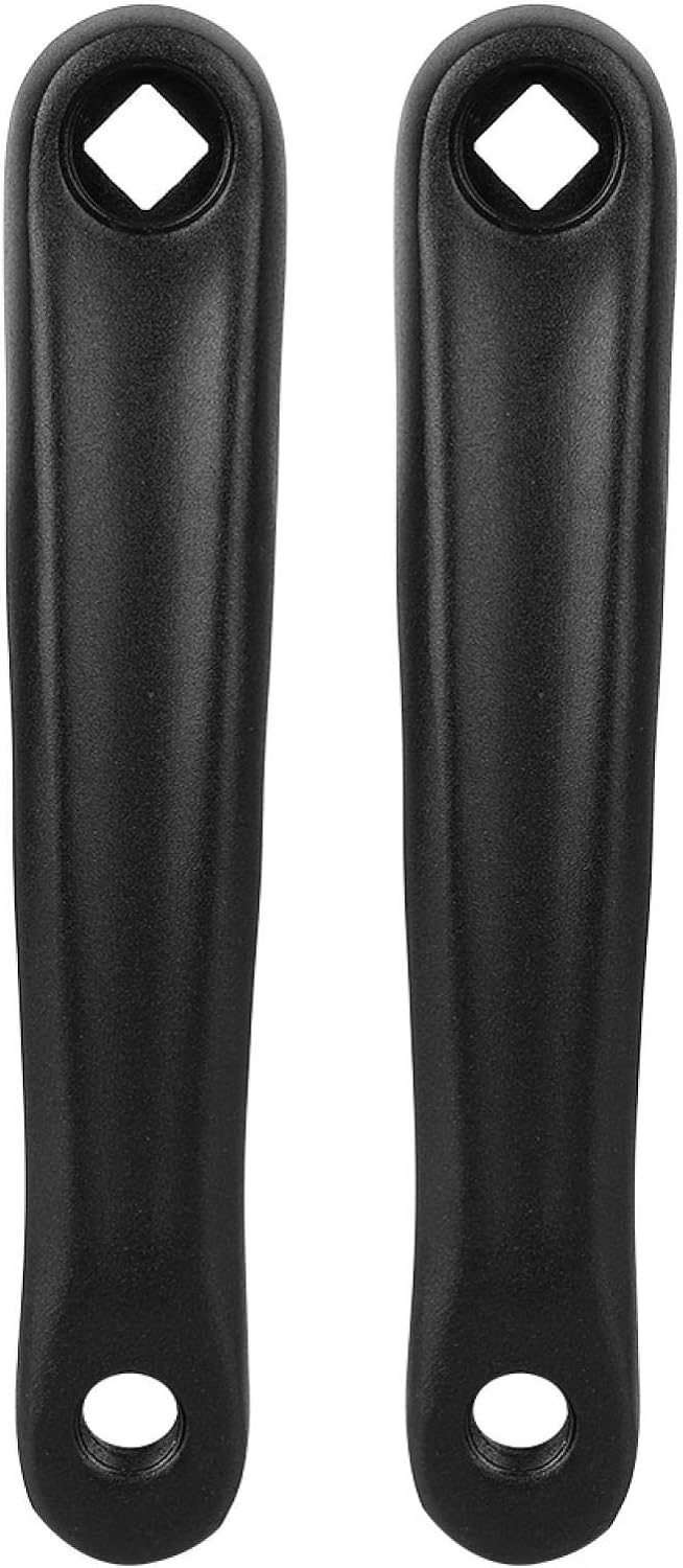 Fahrrad kurbel,Fahrrad Kurbelarm,1 Paar langlebige MTB Kurbeln Kurbelarme Crank 2 Fahrradkurbel Fahr