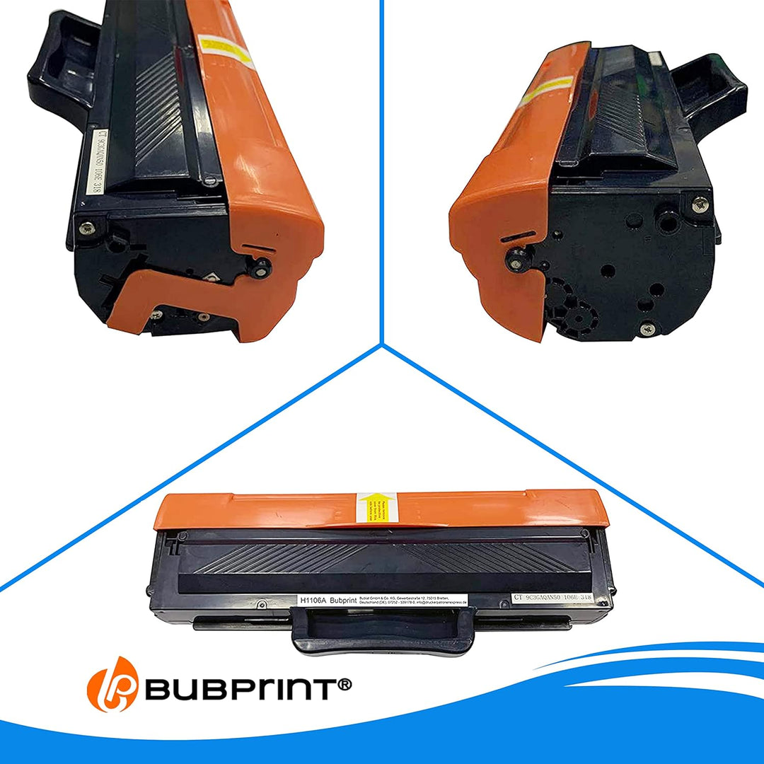 W1106A 2 Tonerkartuschen kompatibel als Ersatz für HP 106A Toner für HP Laser MFP 135wg Toner 135a 1