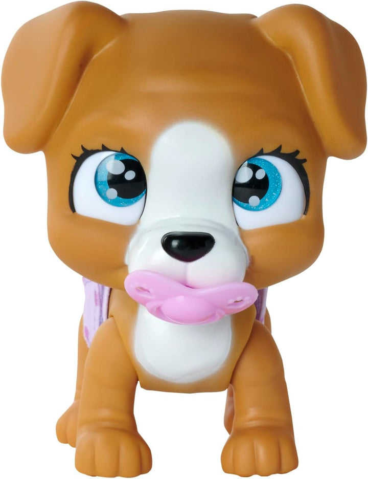 Simba 105953050 – Pamper Petz Hund, mit Trink- und Nässfunktion, Spielzeughund für Kinder ab 3 Jahre