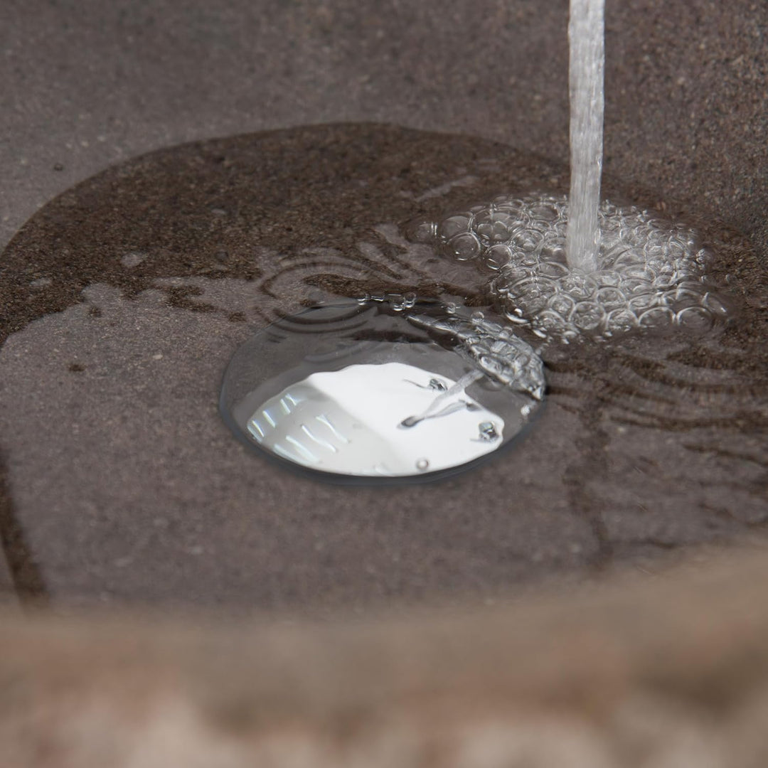 wohnfreuden Pop Up Ablauf-Ventil ohne Überlauf für Waschbecken & Waschtisch - Universal Ablaufgarnit