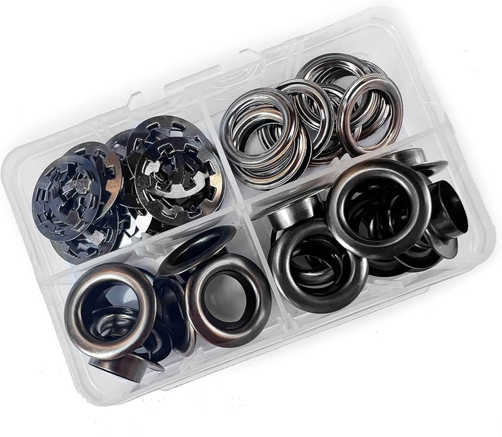 Ösenzange set Aussenwerbung Ösen Set mit Werkzeug Schwarz Φ14mm Ösen-Set Ösen-Set mit Ösen-Einstellw