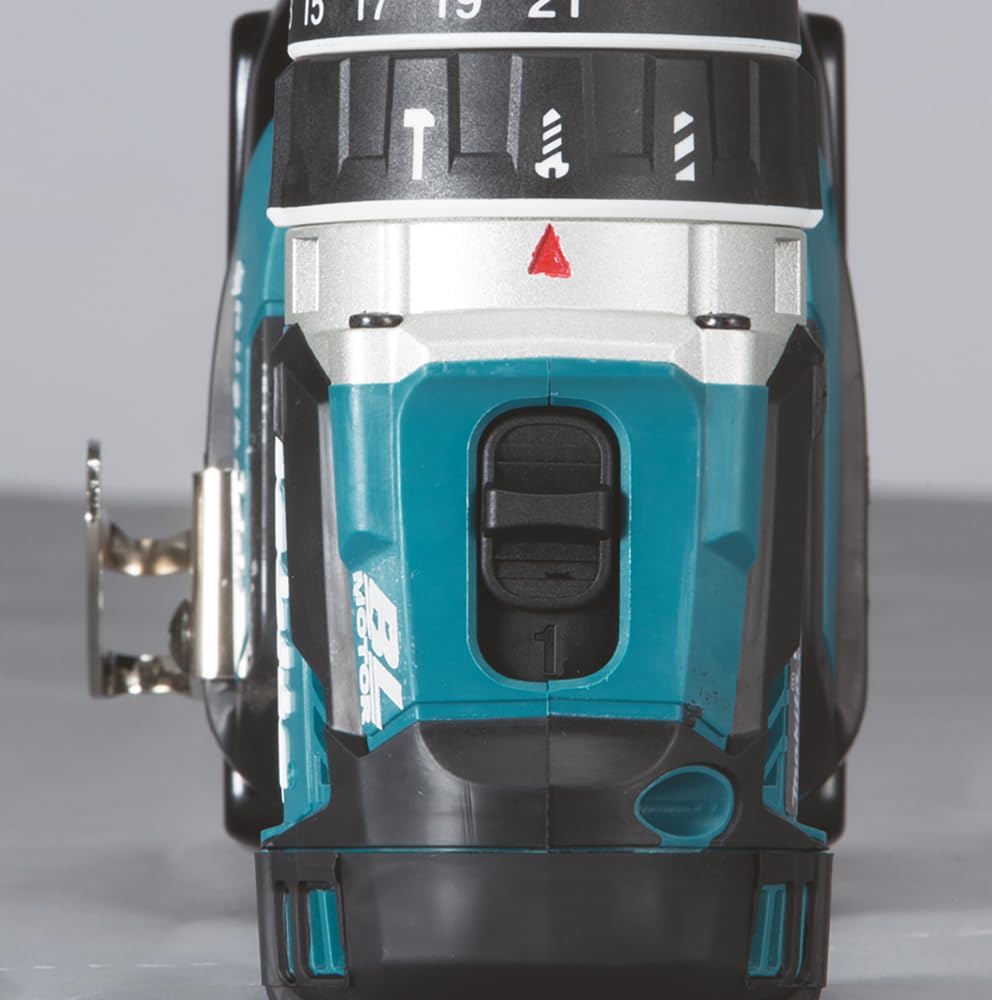 Makita DHP484RTJ Akku-Schlagschrauber 18V / 5,0Ah, 2 Akkus, Ladegerät im MAKPAC, 450 W, 18 V, Blau,