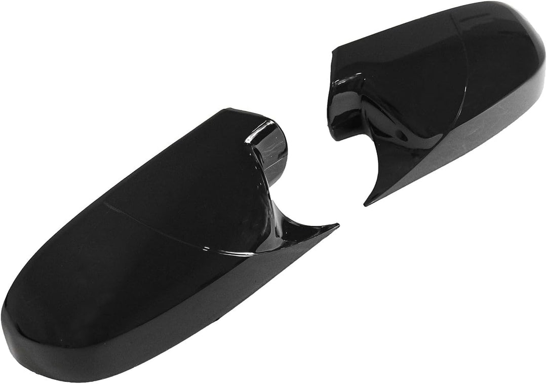 Spiegelabdeckung Spiegelkappen kompatibel mit Audi A3 S3 RS3 2008-2013 Piano Schwarz 2x