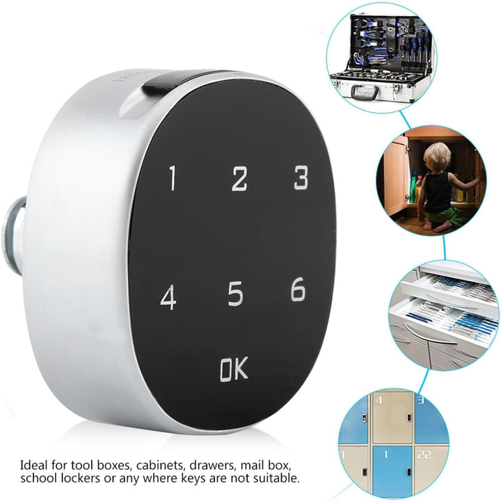 Code Lock Digitale Zink-Legierung Code Kombination Elektronische Code Lock Cam Cabinet Locker Komfor