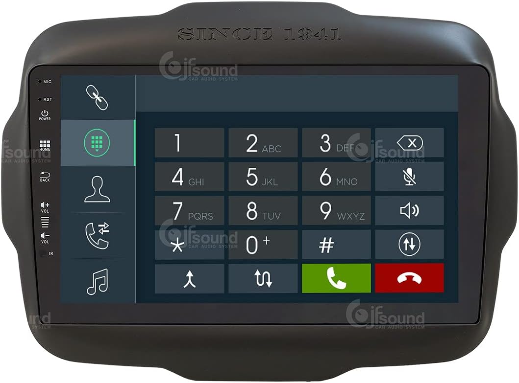 Costum fit Autoradio für Jeep Renegade Android GPS Bluetooth WiFi Dab USB Full HD Touchscreen Displa