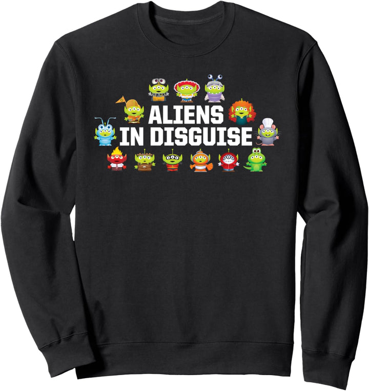 Pixar Toy Story Aliens in Disguise Little Green Men Sweatshirt