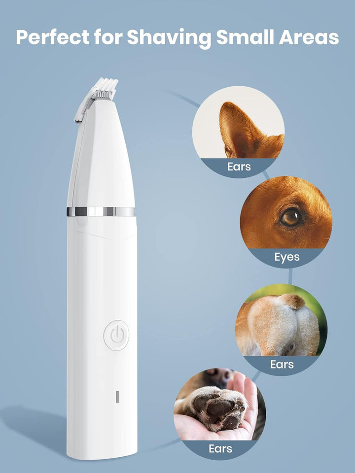 2 in 1 Hundeschermaschine und Hundepflege Hängematte Set, Leise Hundeschermaschine Schermaschine für