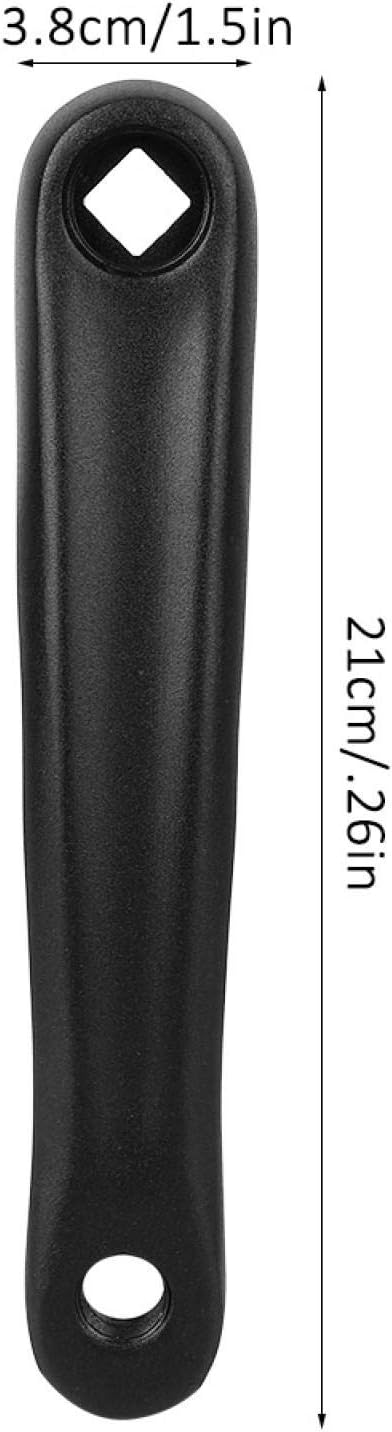 Fahrrad kurbel,Fahrrad Kurbelarm,1 Paar langlebige MTB Kurbeln Kurbelarme Crank 2 Fahrradkurbel Fahr