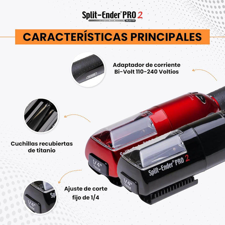 Split Ender Pro 2 Haarbruch-Werkzeug zum Schneiden von Spliss-Entferner, Haarschneidemaschine für tr