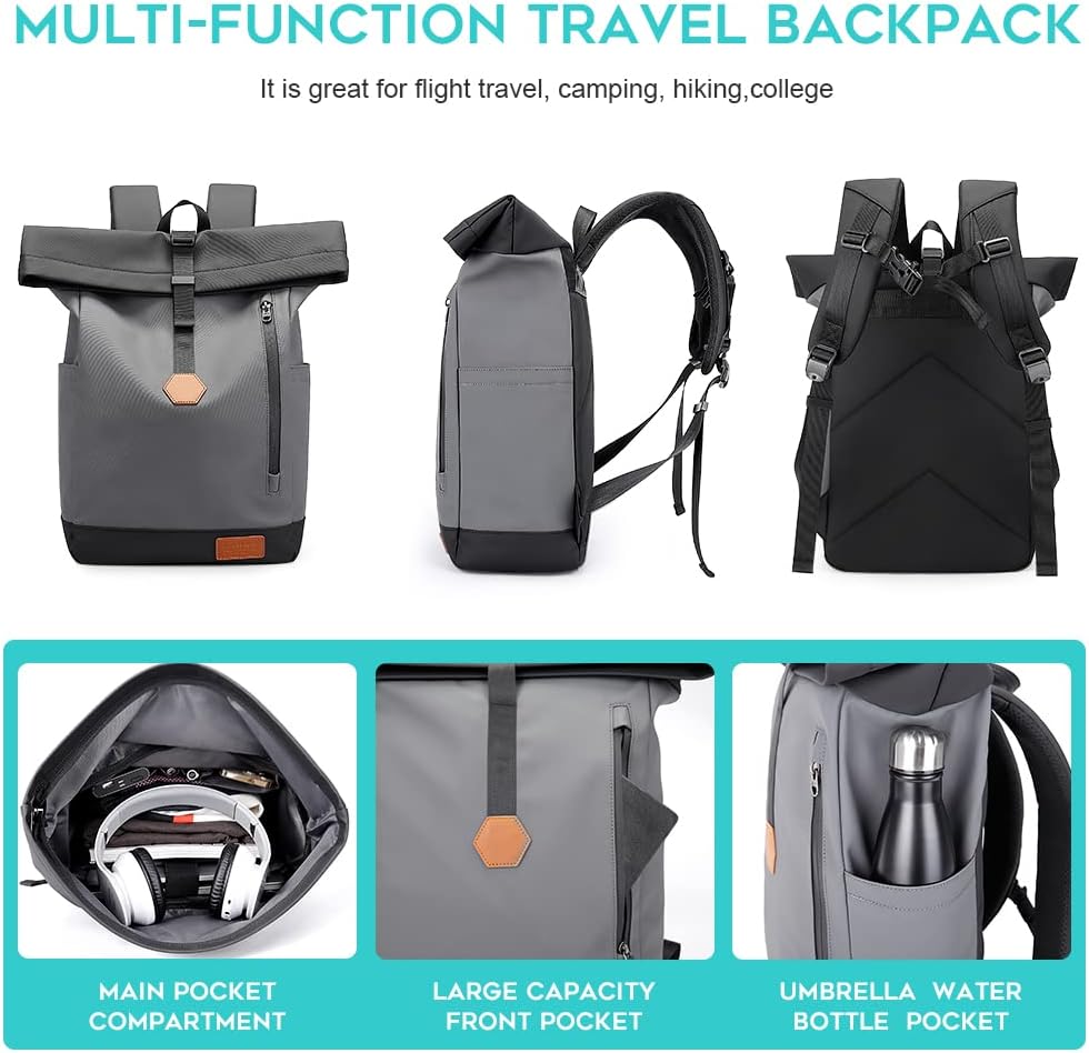 BANGE Grosse Kapazität Casual Rucksack Laptop Rucksack Quadratische Reiten Wasserdichte Männer Rucks