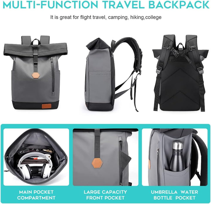 BANGE Grosse Kapazität Casual Rucksack Laptop Rucksack Quadratische Reiten Wasserdichte Männer Rucks