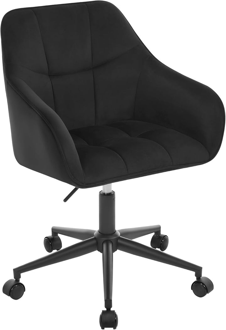 WOLTU Homeoffice Stuhl, Schreibtischstuhl, Drehstuhl, Schminkstuhl, höhenverstellbar, bis 150 kg bel