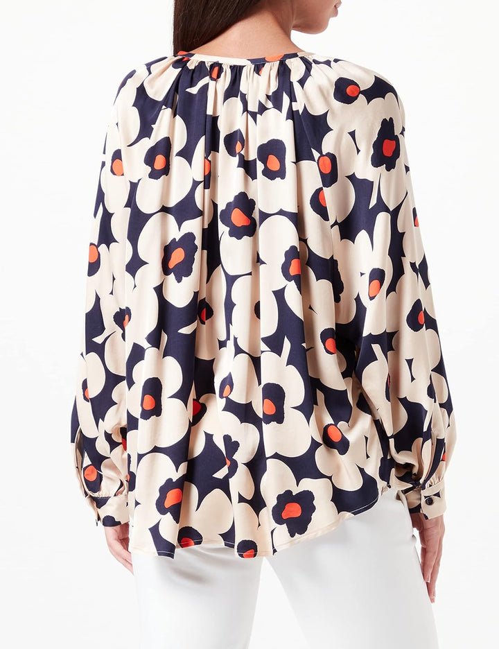 Seidensticker Damen Bluse - Fashion Bluse - Regular Fit - tailliert - Stretch - Hemd Blusen Kragen -