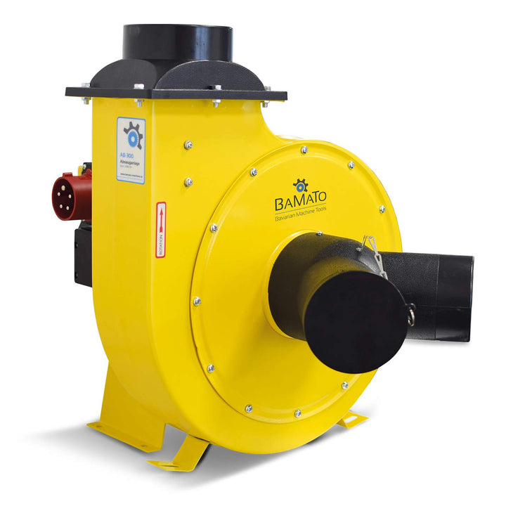 BAMATO Radialventilator AB-300 inkl. Y-Adapter Absauganlage, 400 V