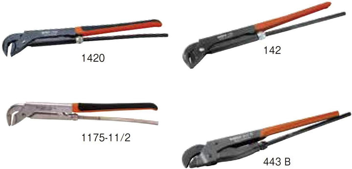 Bahco 142 Rohrzange 1 1/2 426 mm Universal, 426 mm Universal