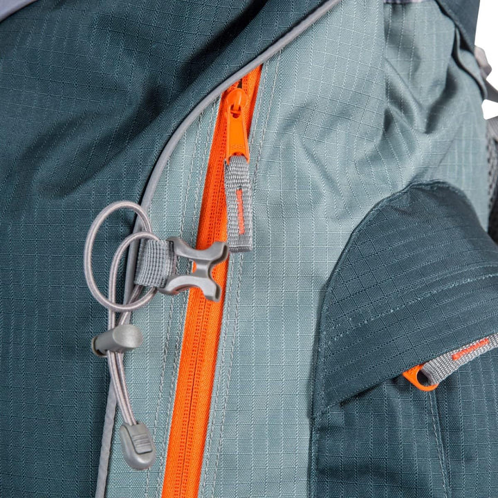 Trespass Unisex UTTP362_8 Campingrucksack, Modell Trek 66, Oliv, Einheitsgrösse, Oliva