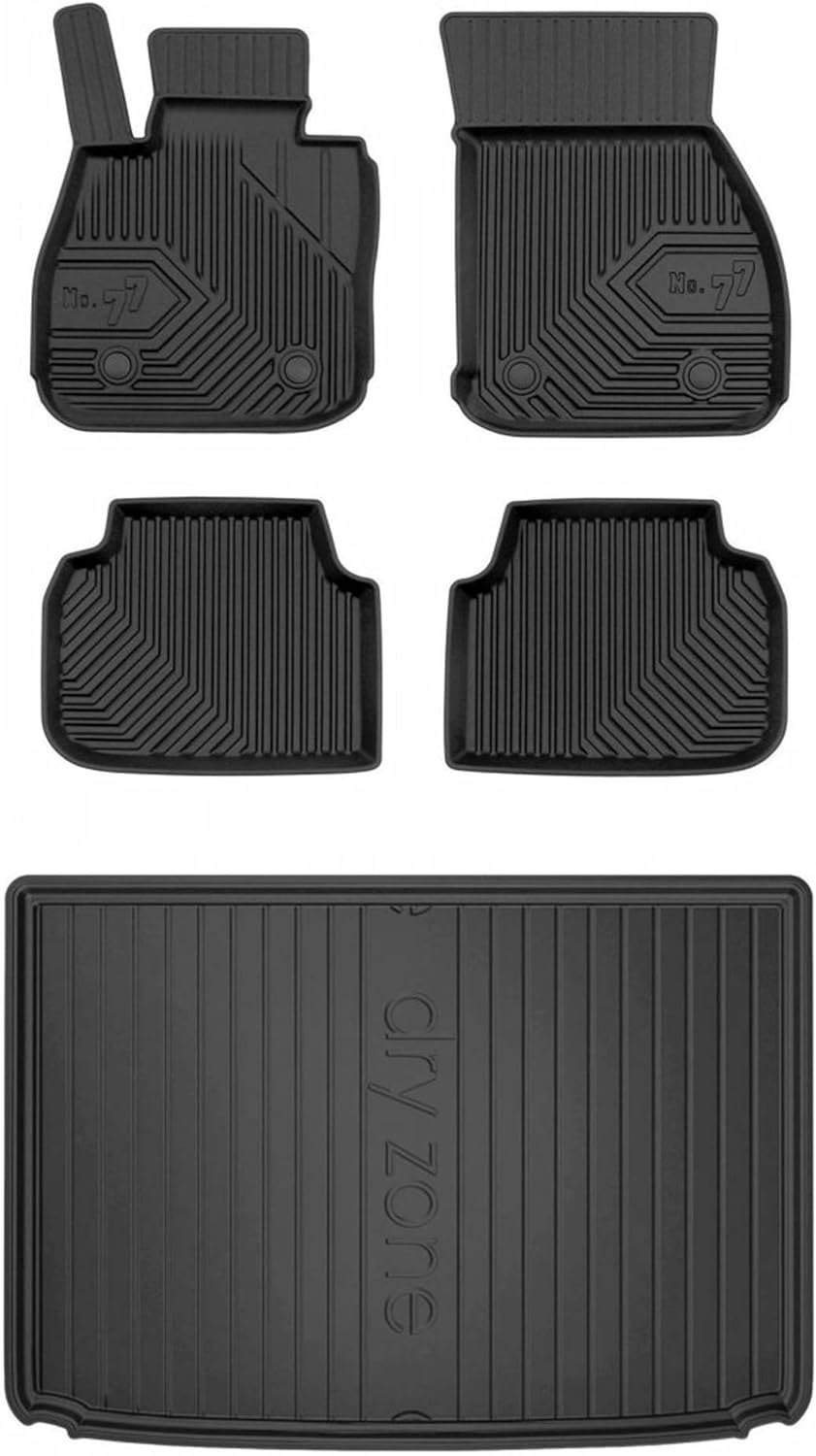 Satz Fussmatten und Gummimatte für Mini Clubman ab 2015