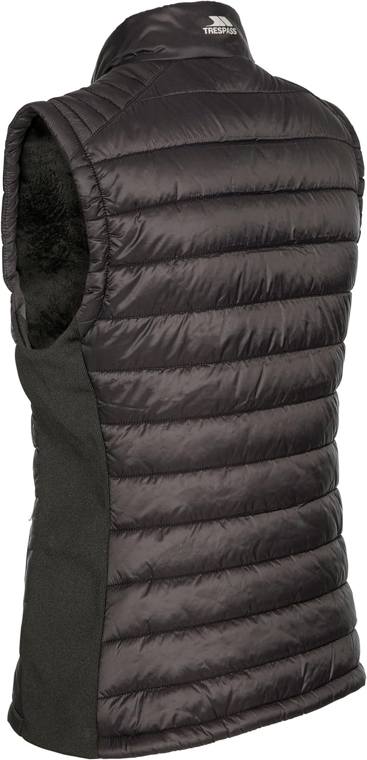 Trespass Damen Elanora-Female Padded Gilet Weste XXL Schwarz, XXL Schwarz