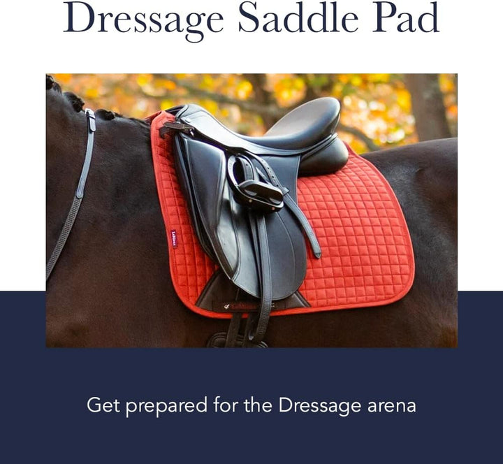 LeMieux Dressage Suede Square Hunter Green Sattelauflage L Hunter Green, L Hunter Green
