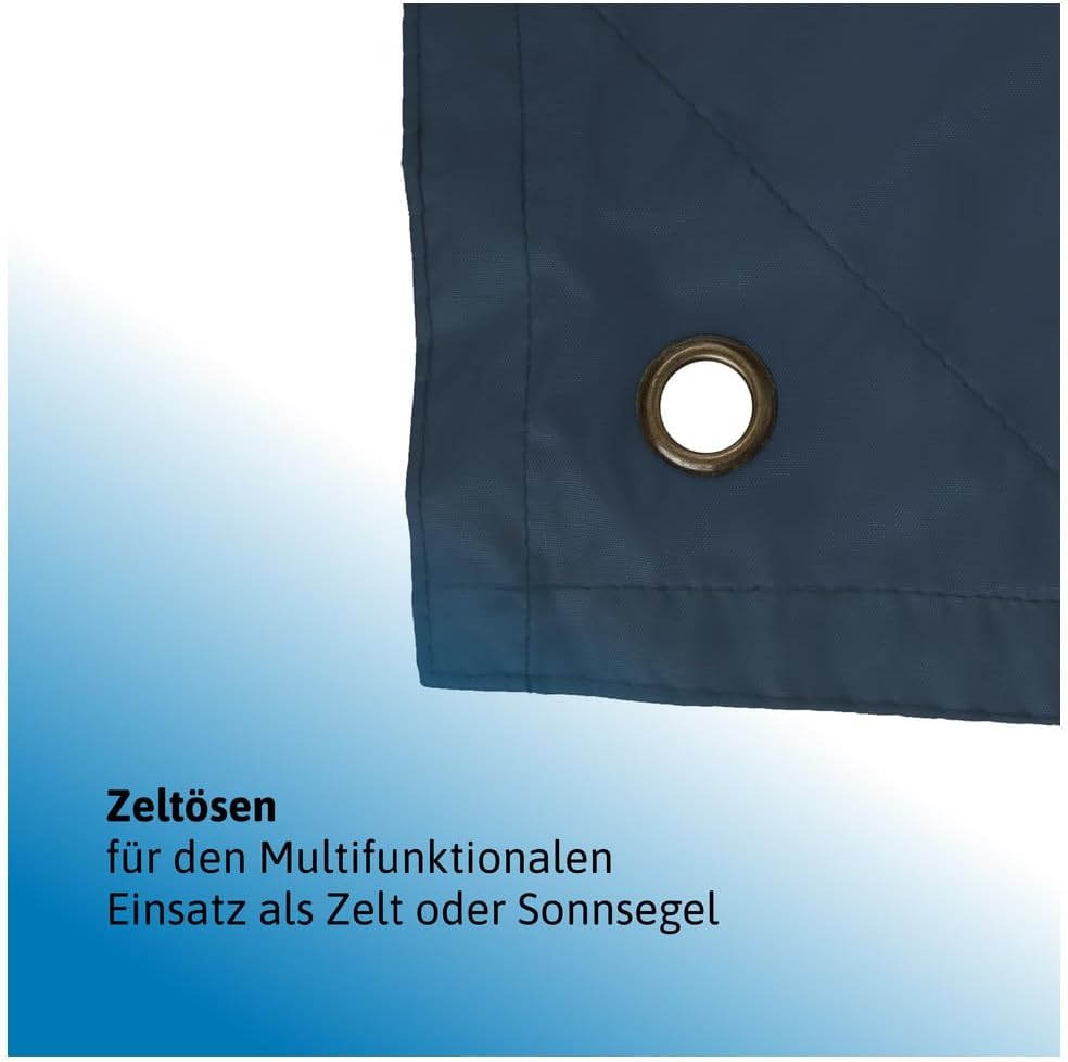 Dönges 4-in-1 Regenponcho mit Ärmeln in 4 Farben | Atmungsaktiv, Wasserdicht & Vielseitig mit Brustt